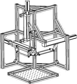 CAD model of the Orthoglide