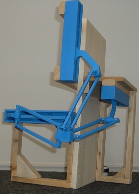 Plastic model of the Orthoglide